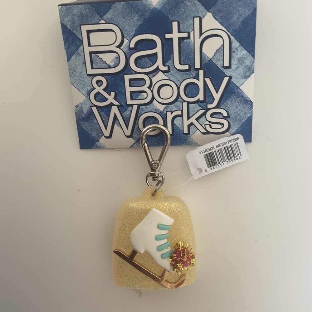 Bath & Body Works Ice Skate Pocket Bac Holder NWT